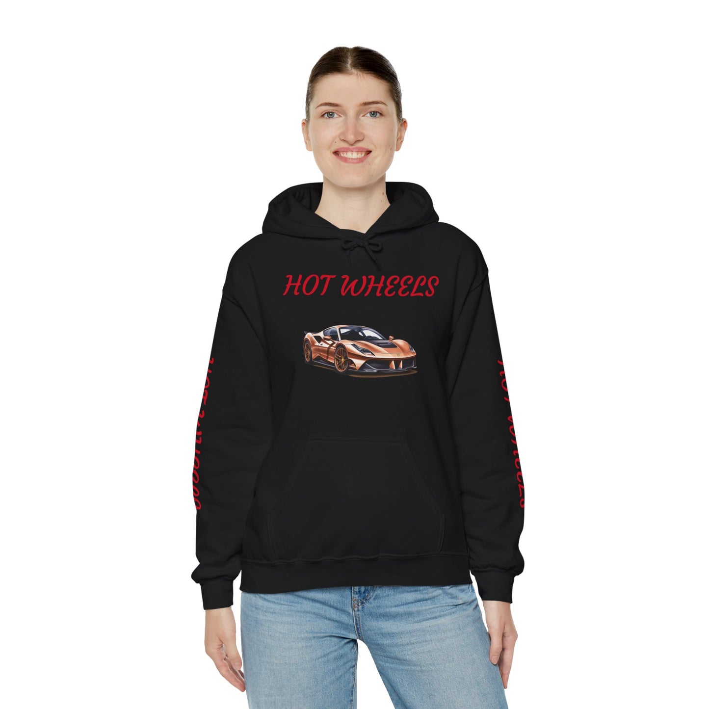 Princess Grace  Hot Wheels Unisex Heavy Blend Hooded Sweatshirt Vintage Car Design