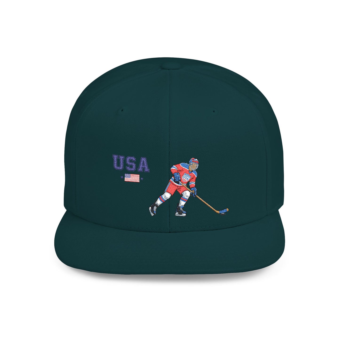 Princess Grace  TEAM USA  Flat Bill Snapback Hat