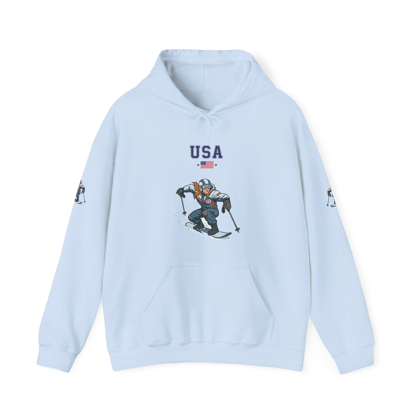 Princess Grace  TEAM USA  Unisex Heavy Blend Hooded Sweatshirt