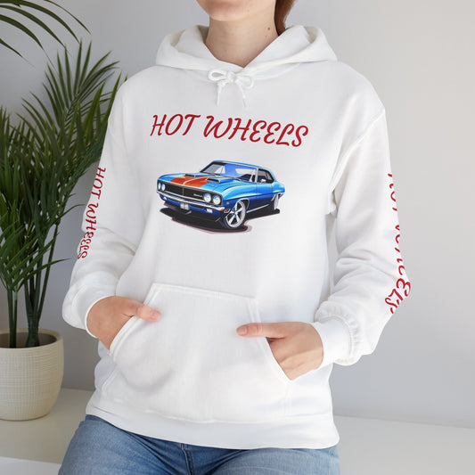 Princess Grace  Hot Wheels Unisex Heavy Blend Hooded Sweatshirt Classic Car Enthusiast Gift