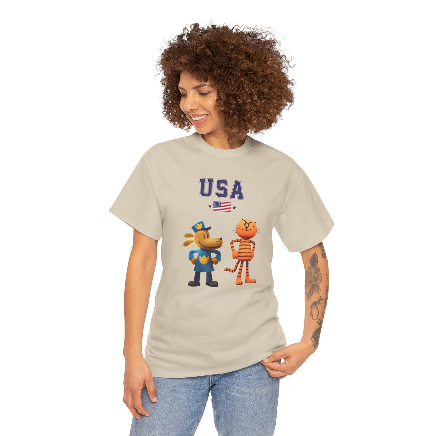 Princess Grace  TEAM USA  Unisex Heavy Cotton Tee