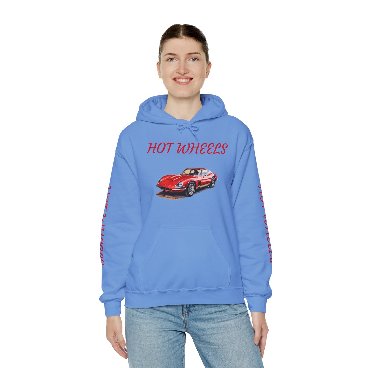 Cool Vintage Car Hoodie - Hot Wheels Design for Auto Enthusiasts