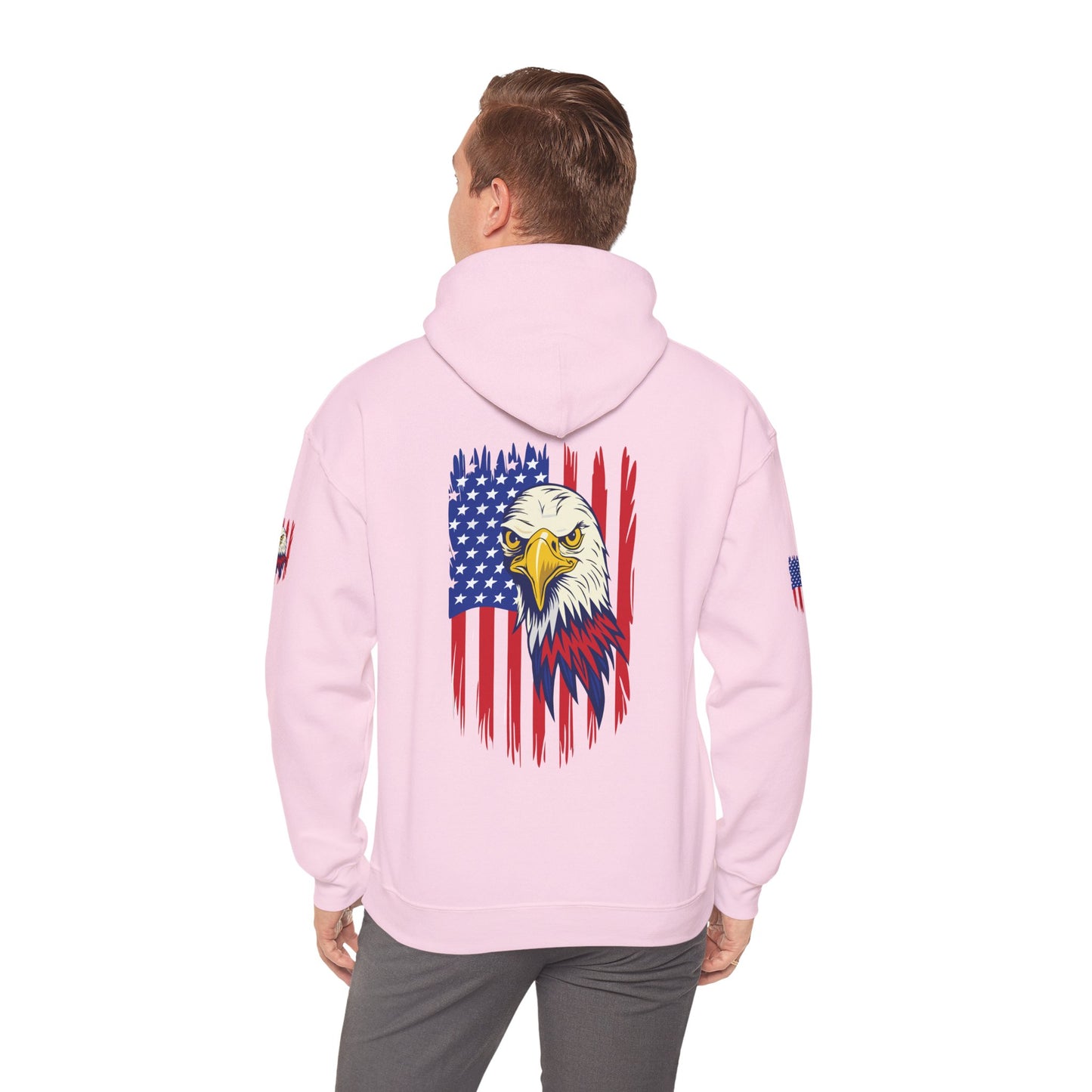 Princess Grace  Patriotic Eagle Unisex Heavy Blend Hoodie