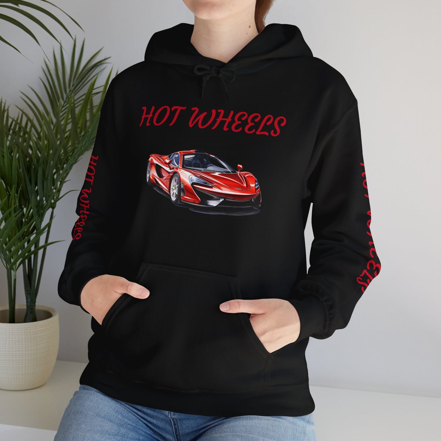 Princess Grace  Hot Wheels Unisex Heavy Blend Hooded Sweatshirt Perfect for Car Enthusiasts