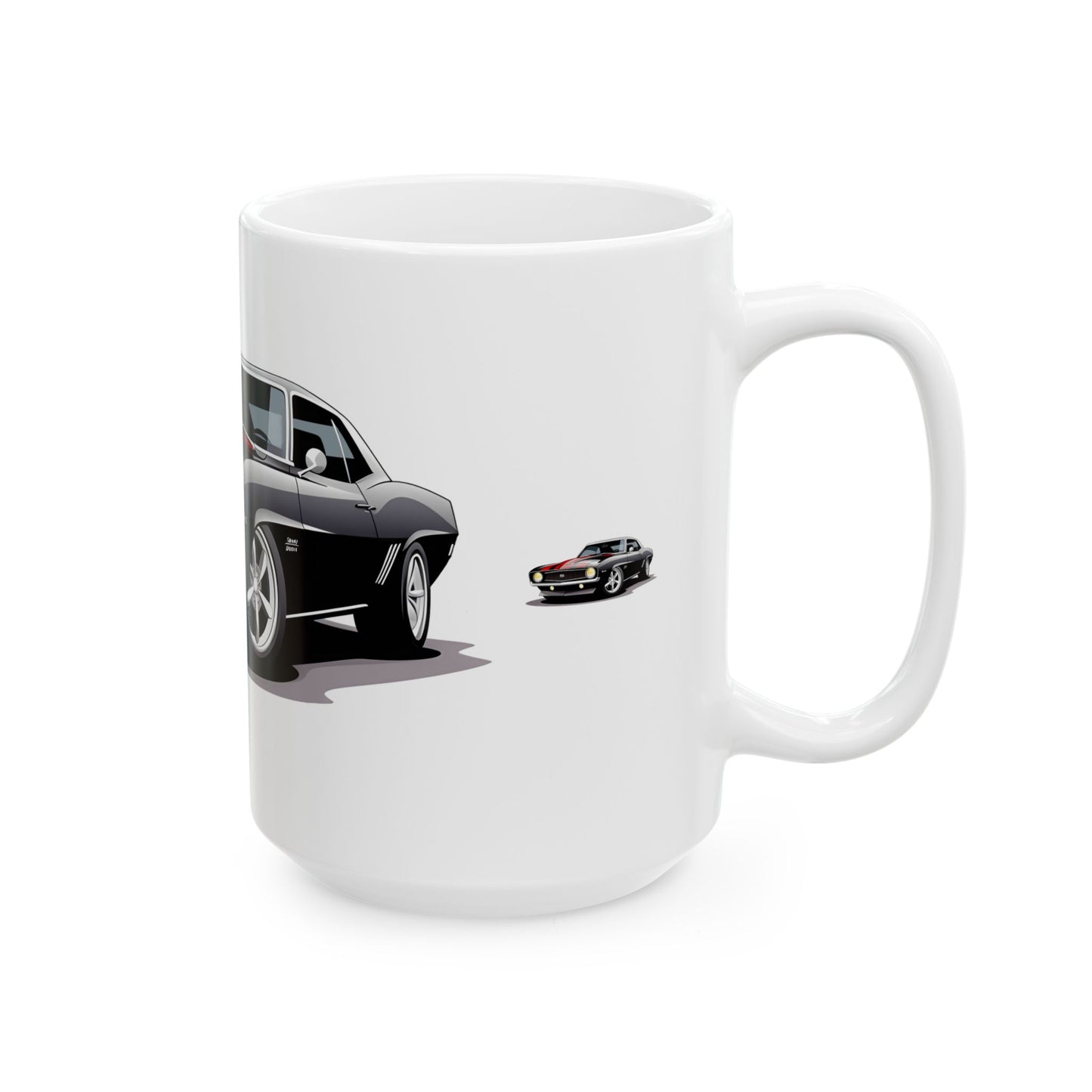Princess Grace  Classic Muscle Car Ceramic Mug   11oz & 15oz  Perfect Gift for Car Enthusiasts