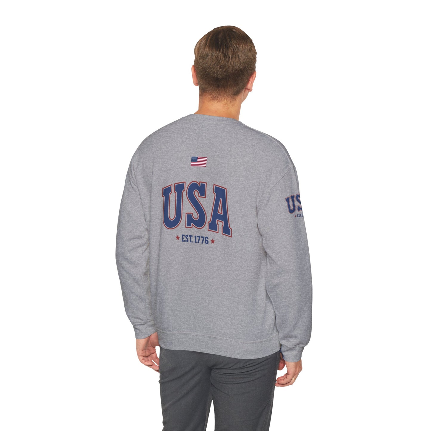Princess Grace  TEAM USA  Unisex Heavy Blend Crewneck Sweatshirt