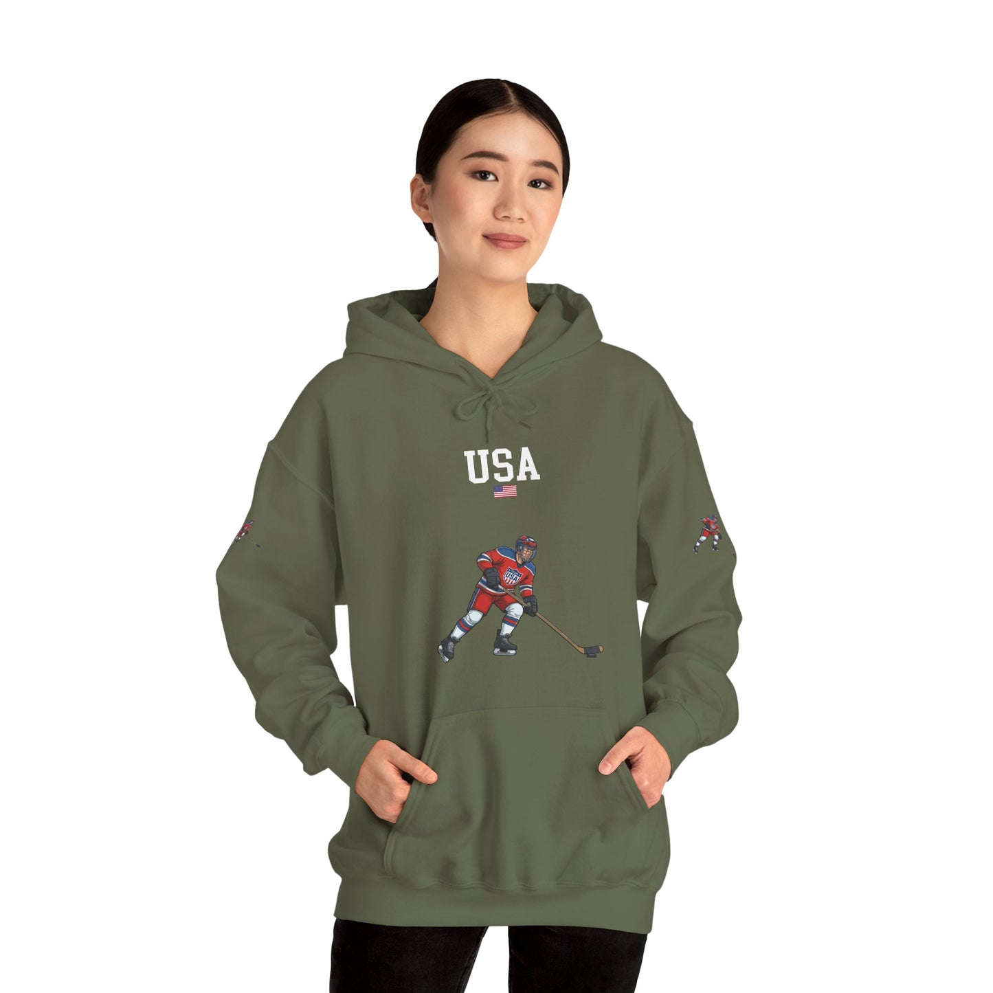 Princess Grace  TEAM USA  Unisex Heavy Blend Hooded Sweatshirt