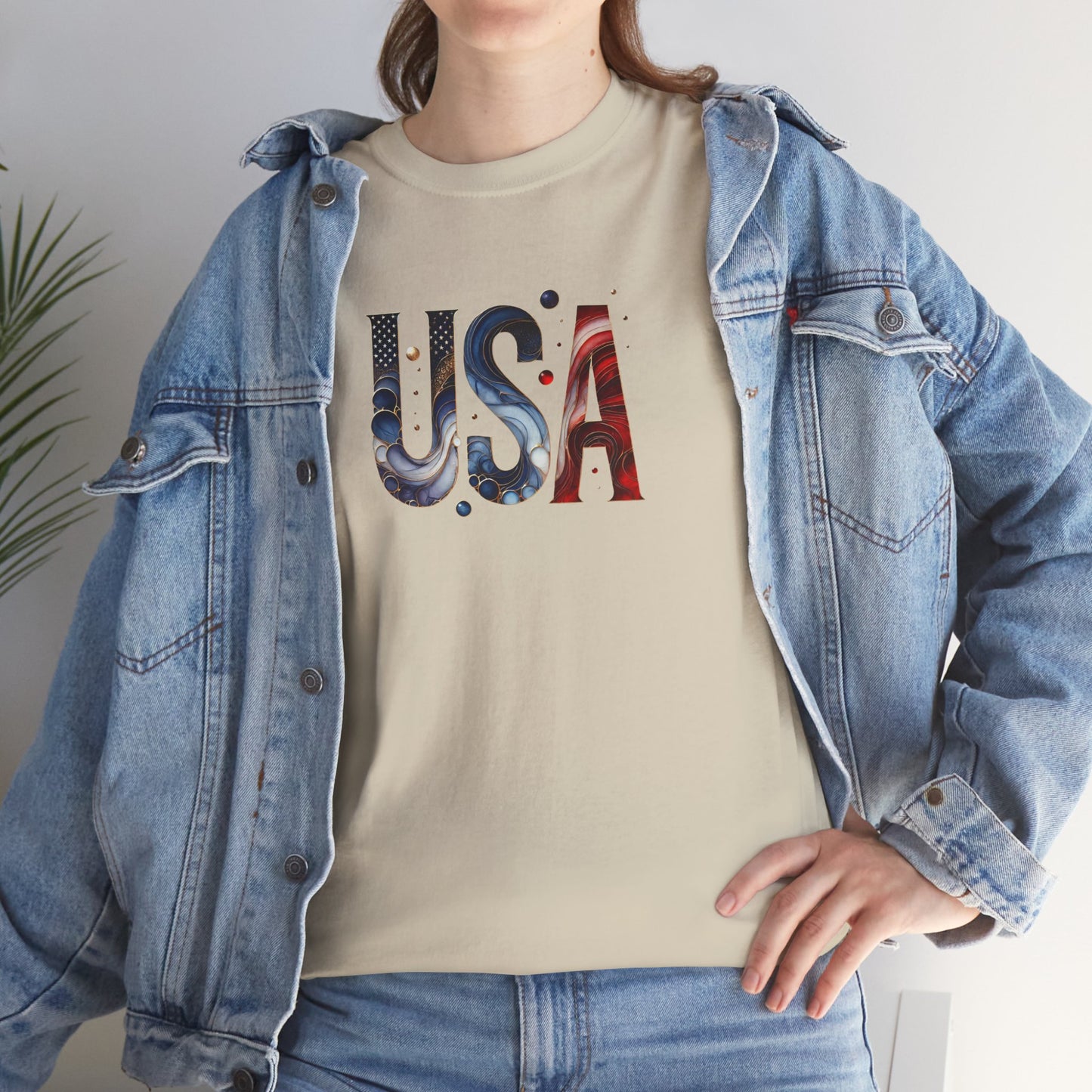 Princess Grace  TEAM USA  Unisex  Heavy  Cotton Tee