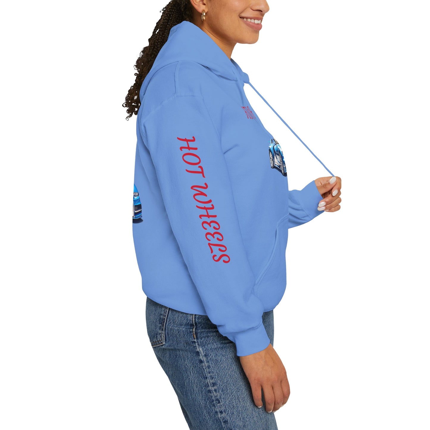 Princess Grace  Hot Wheels Unisex Hoodie Cool Car Design Perfect for Automotive Enthusiasts