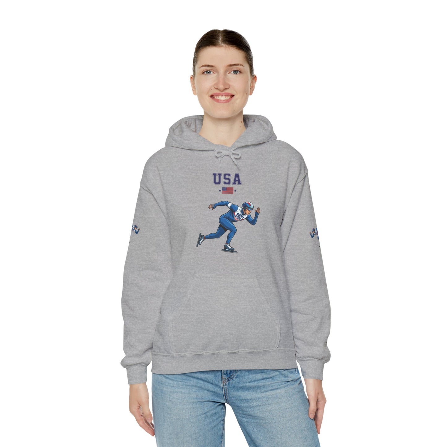 Princess Grace  TEAM USA  Unisex Heavy Blend Hooded Sweatshirt