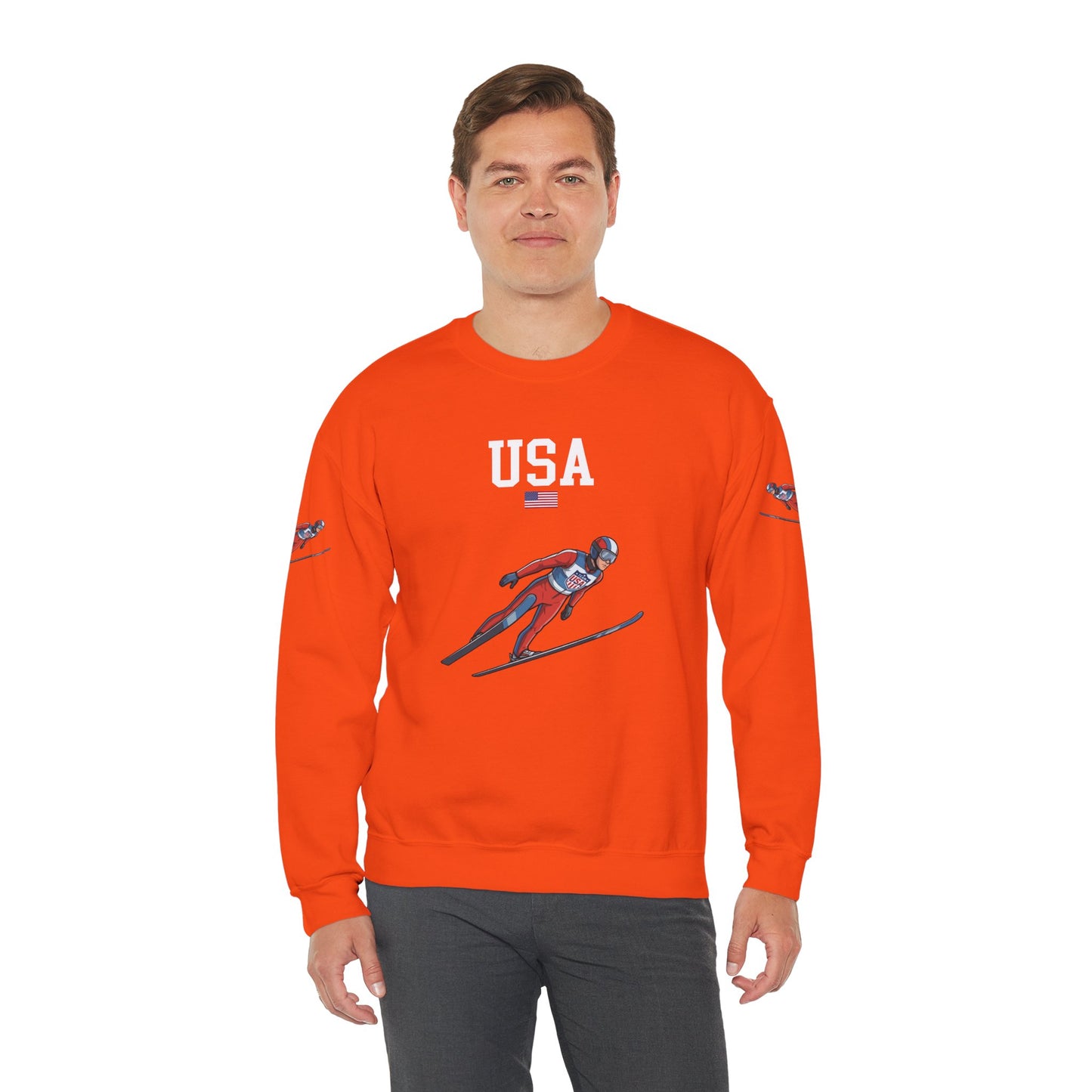 Princess Grace  TEAM USA  Unisex Heavy Blend  Crewneck Sweatshirt