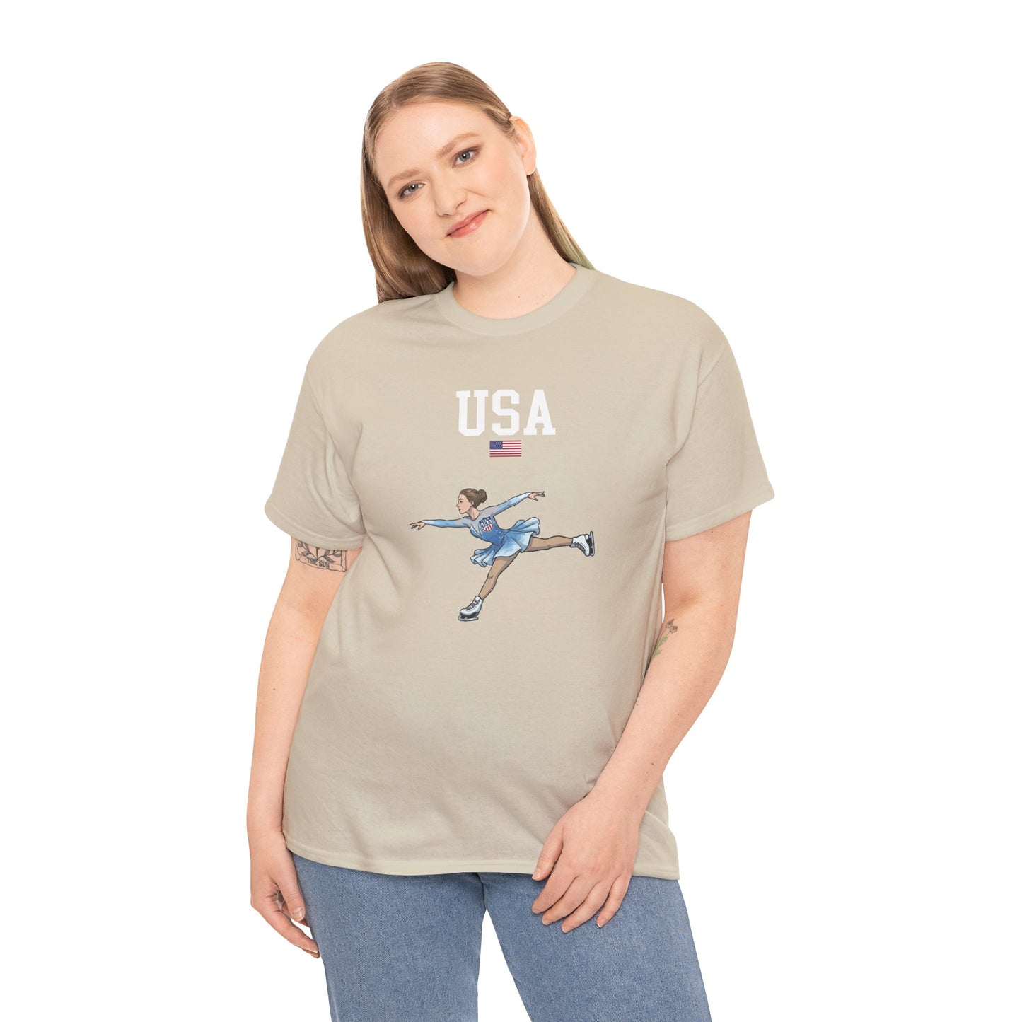 Princess Grace  TEAM USA  Unisex Heavy Cotton Tee