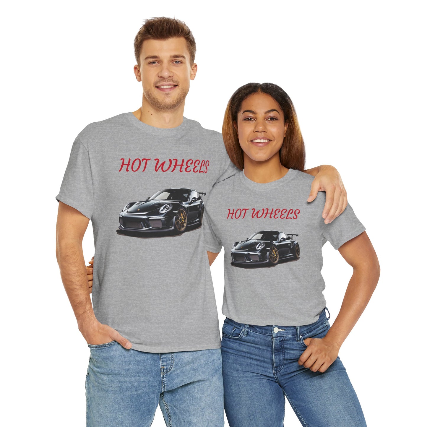 Princess Grace  Hot Wheels Unisex Heavy Cotton Tee Perfect for Car Enthusiasts