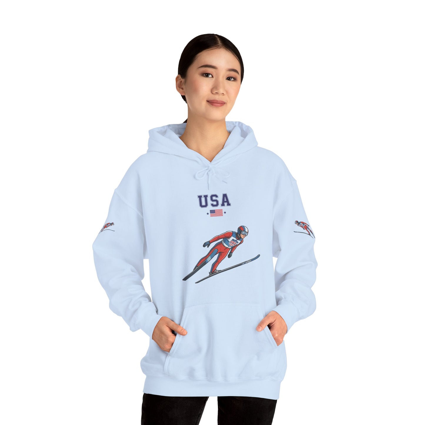 Princess Grace  TEAM USA  Unisex Heavy Blend Hooded Sweatshirt