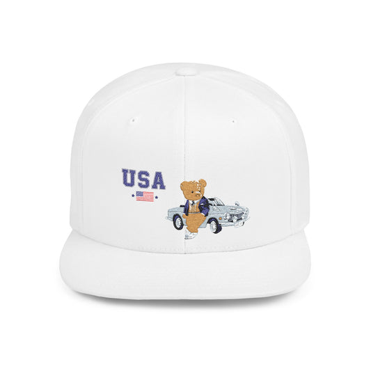 Princess Grace  TEAM USA  Flat Bill Snapback Hat