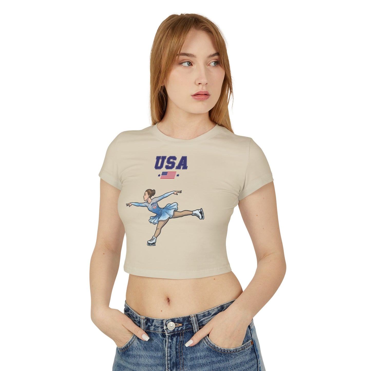 Princess Grace  TEAM USA  Women's Baby Tee