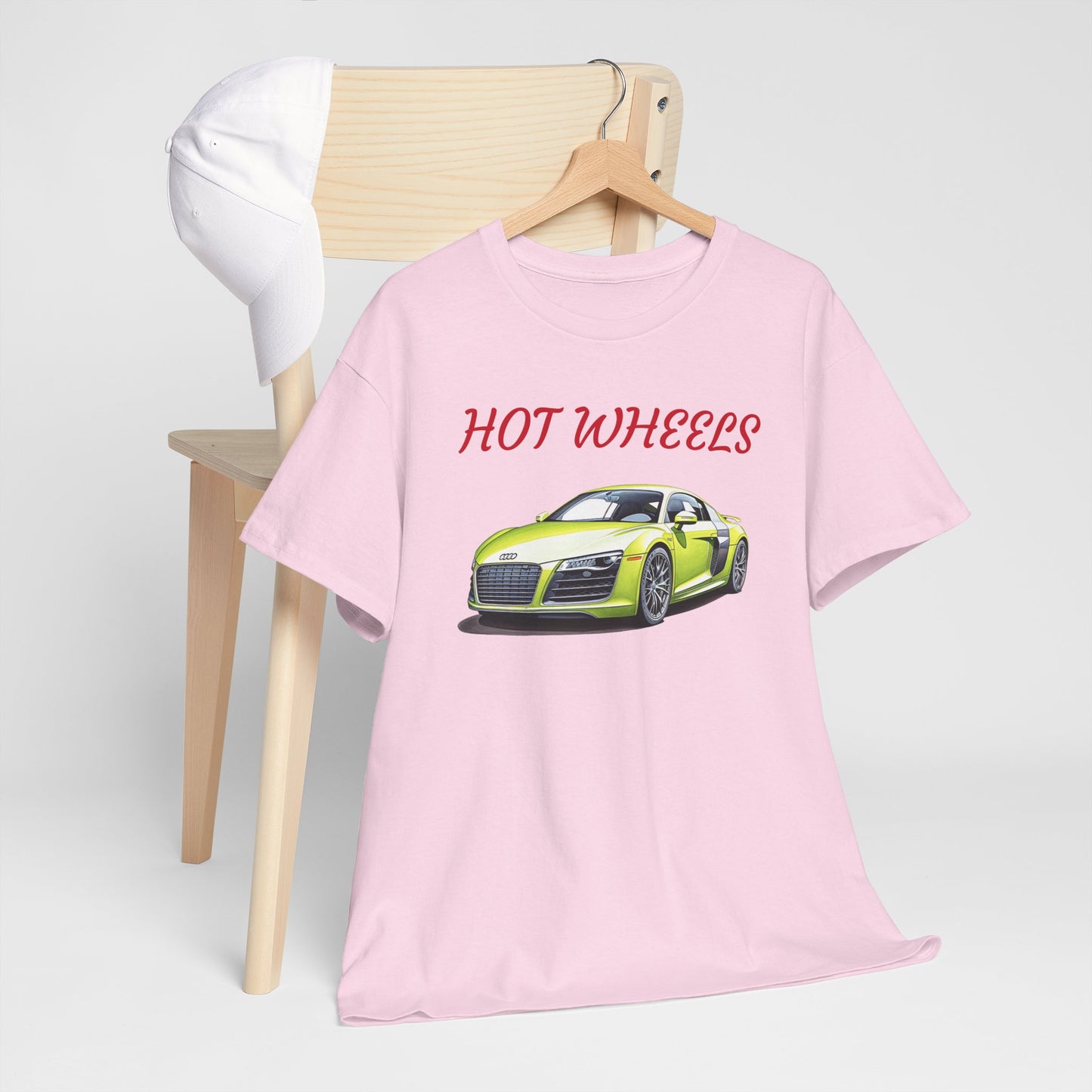 Princess Grace  Cool Hot Wheels Unisex Heavy Cotton Tee Perfect for Car Enthusiasts