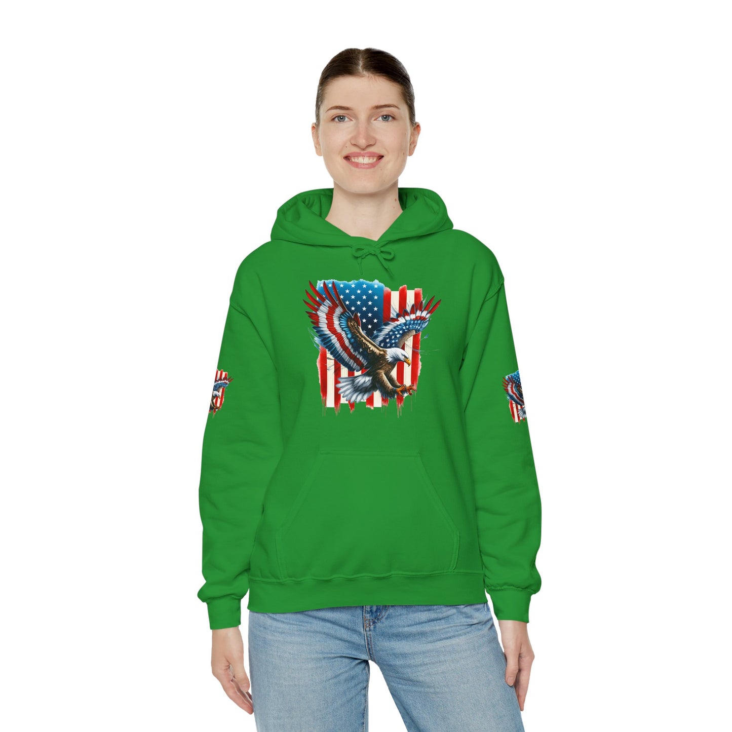 Princess Grace Patriotic Unisex Heavy Blend Hooded Sweatshirt