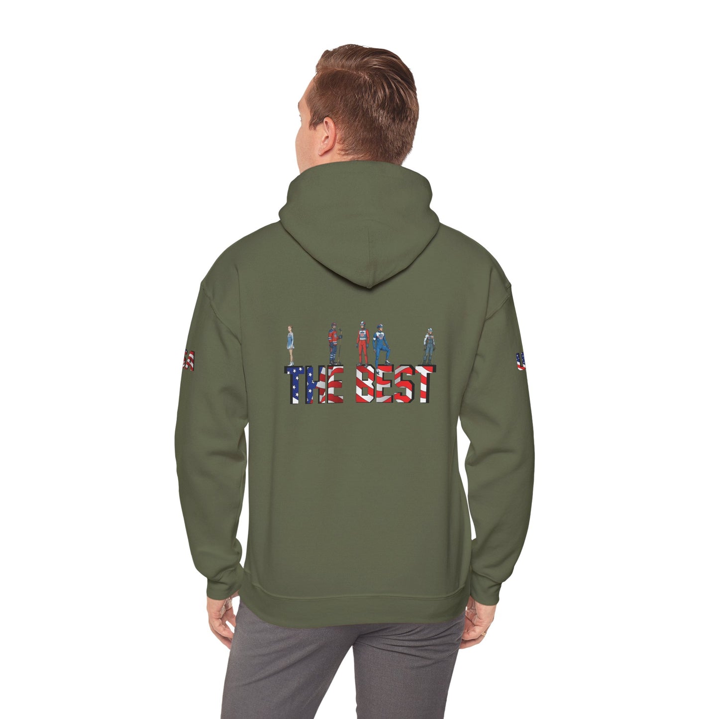 Princess Grace  TEAM USA  Unisex Heavy Blend  Hooded Sweatshirt