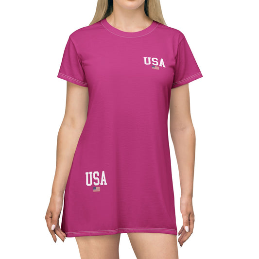 Princess Grace  TEAM USA  T-Shirt Dress