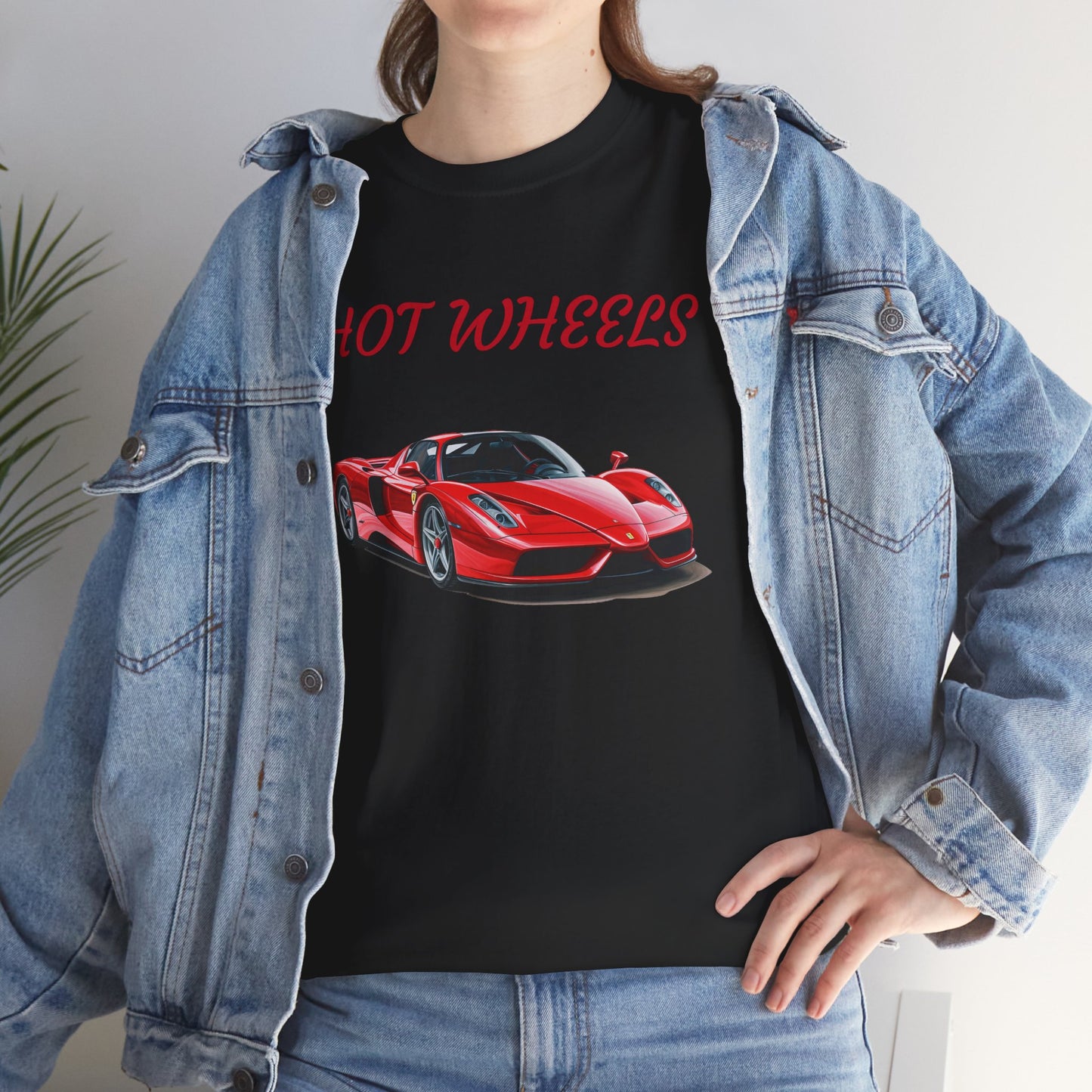 Princess Grace  Hot Wheels Unisex Heavy Cotton Tee Perfect for Car Enthusiasts