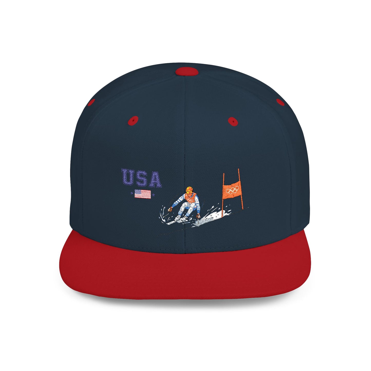 Princess Grace  TEAM USA  Flat Bill Snapback Hat
