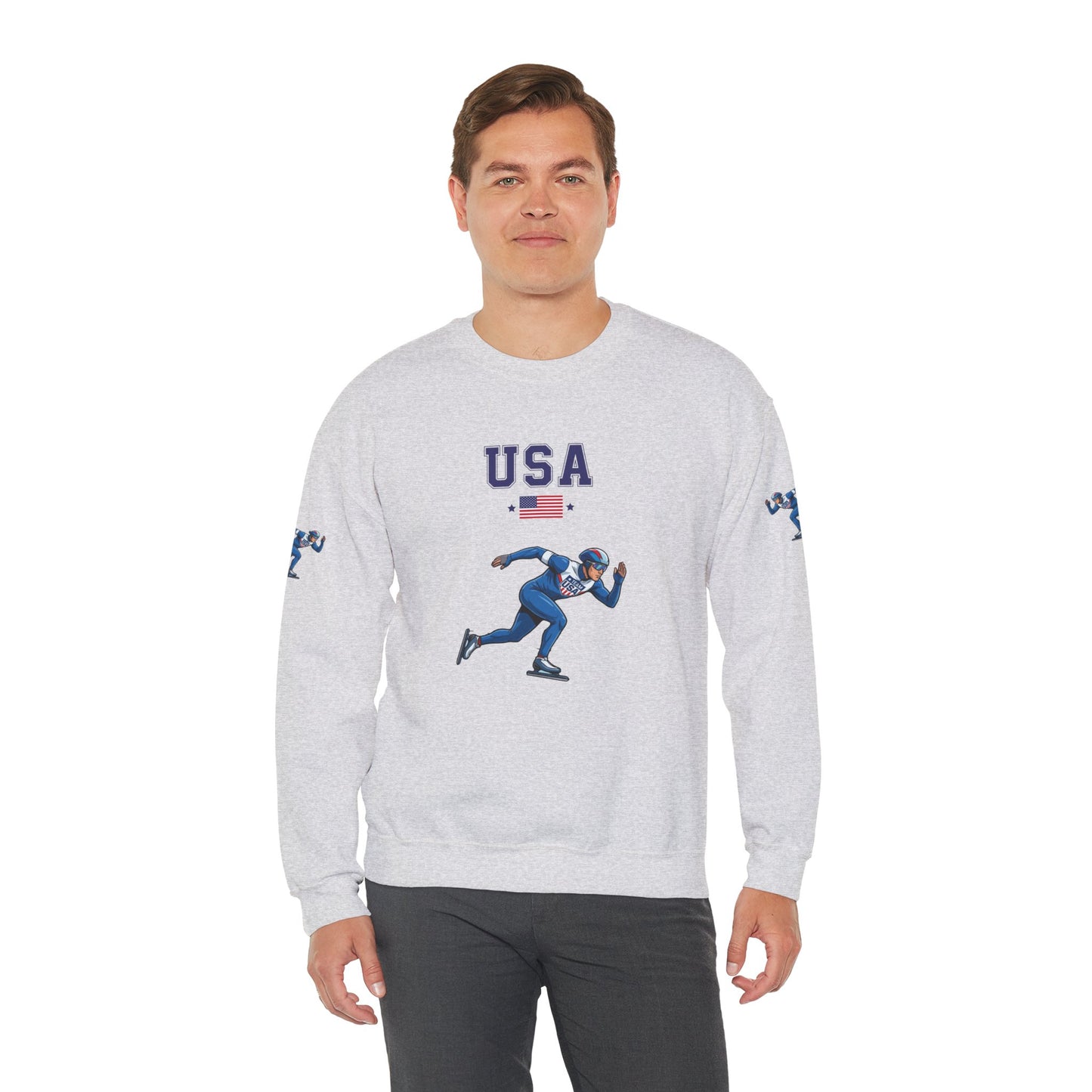 Princess Grace  TEAM USA  Unisex Heavy Blend  Crewneck Sweatshirt