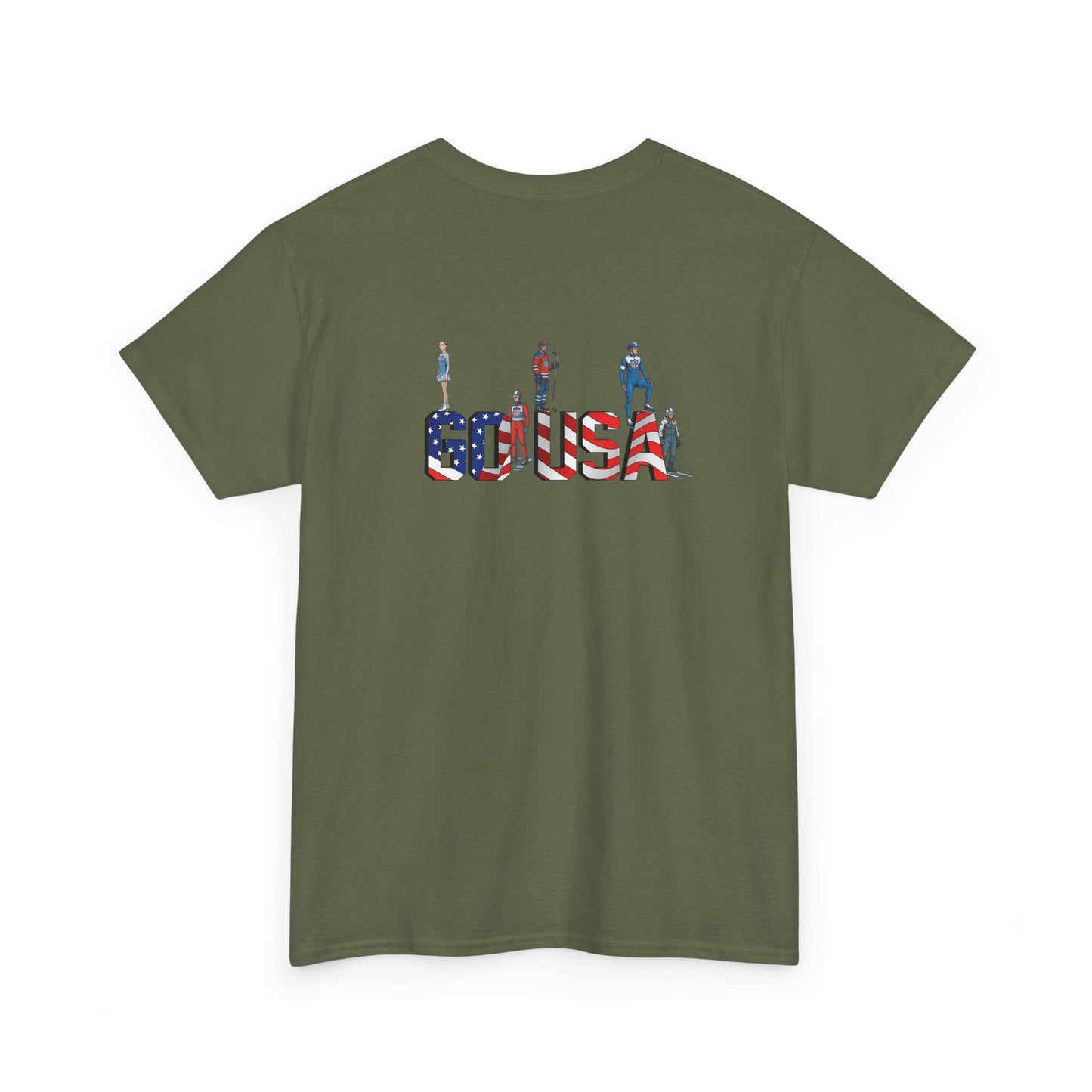 Princess Grace  TEAM USA  Unisex Heavy Cotton Tee