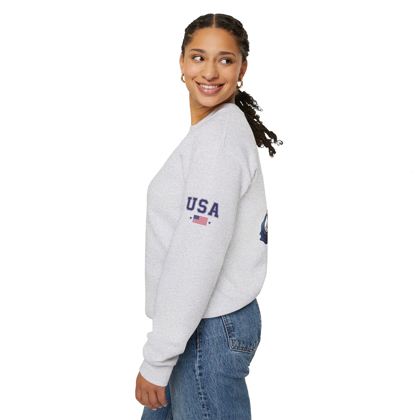 Princess Grace  TEAM USA  Unisex Heavy Blend Crewneck Sweatshirt
