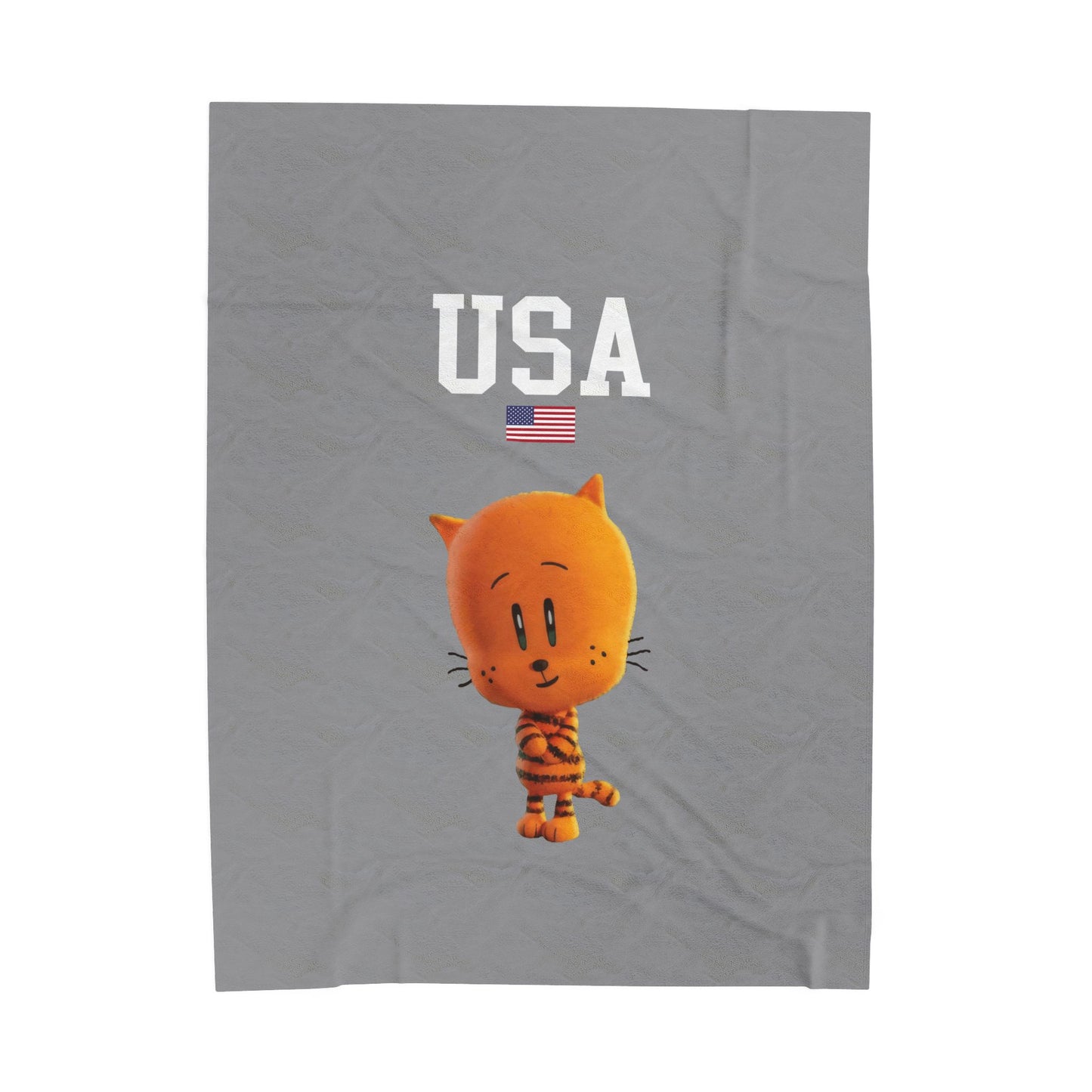 Princess Grace  TEAM USA  Velveteen Plush Blanket