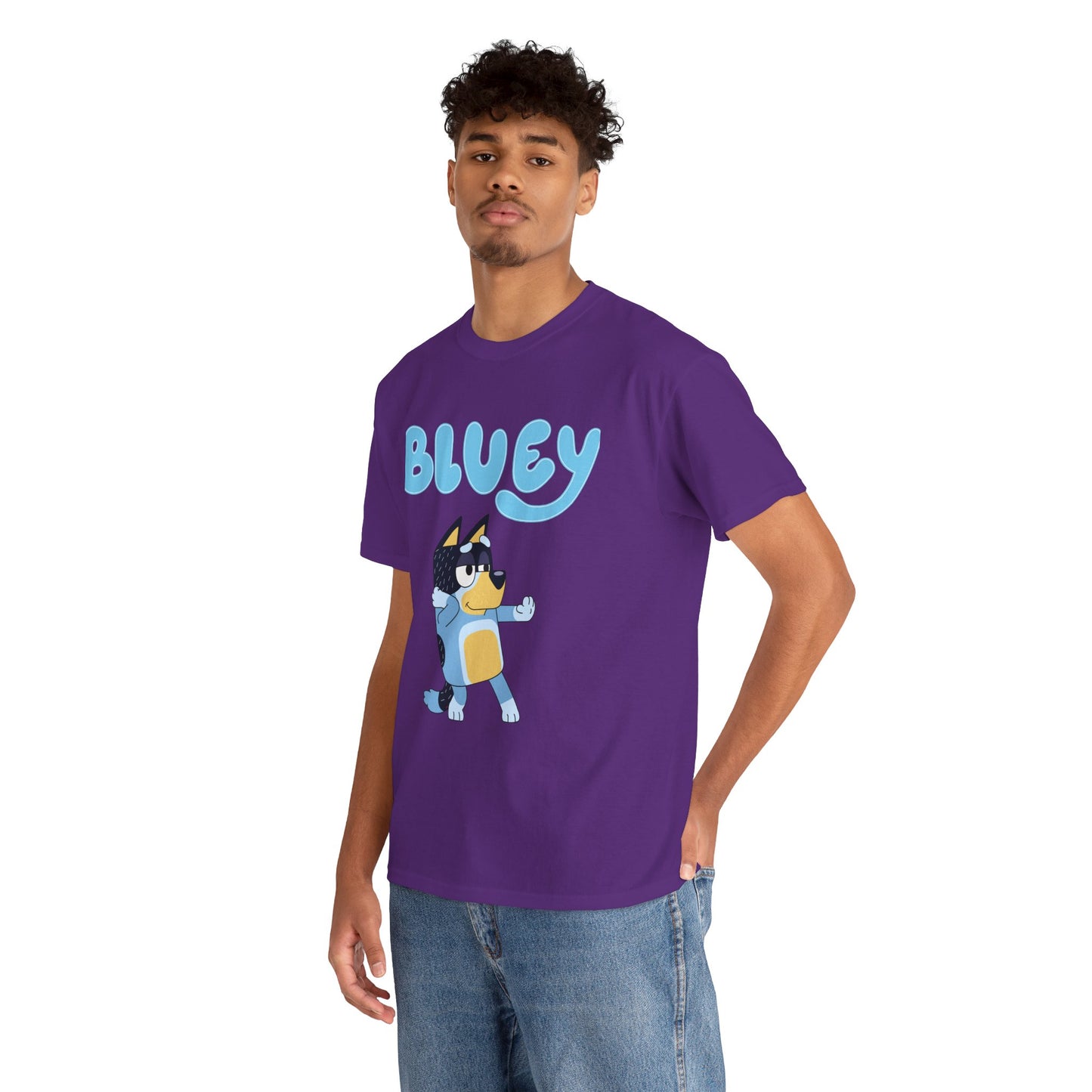 Princess Grace  Bluey Unisex Heavy Cotton Tee  Fun & Playful Kids Shirt