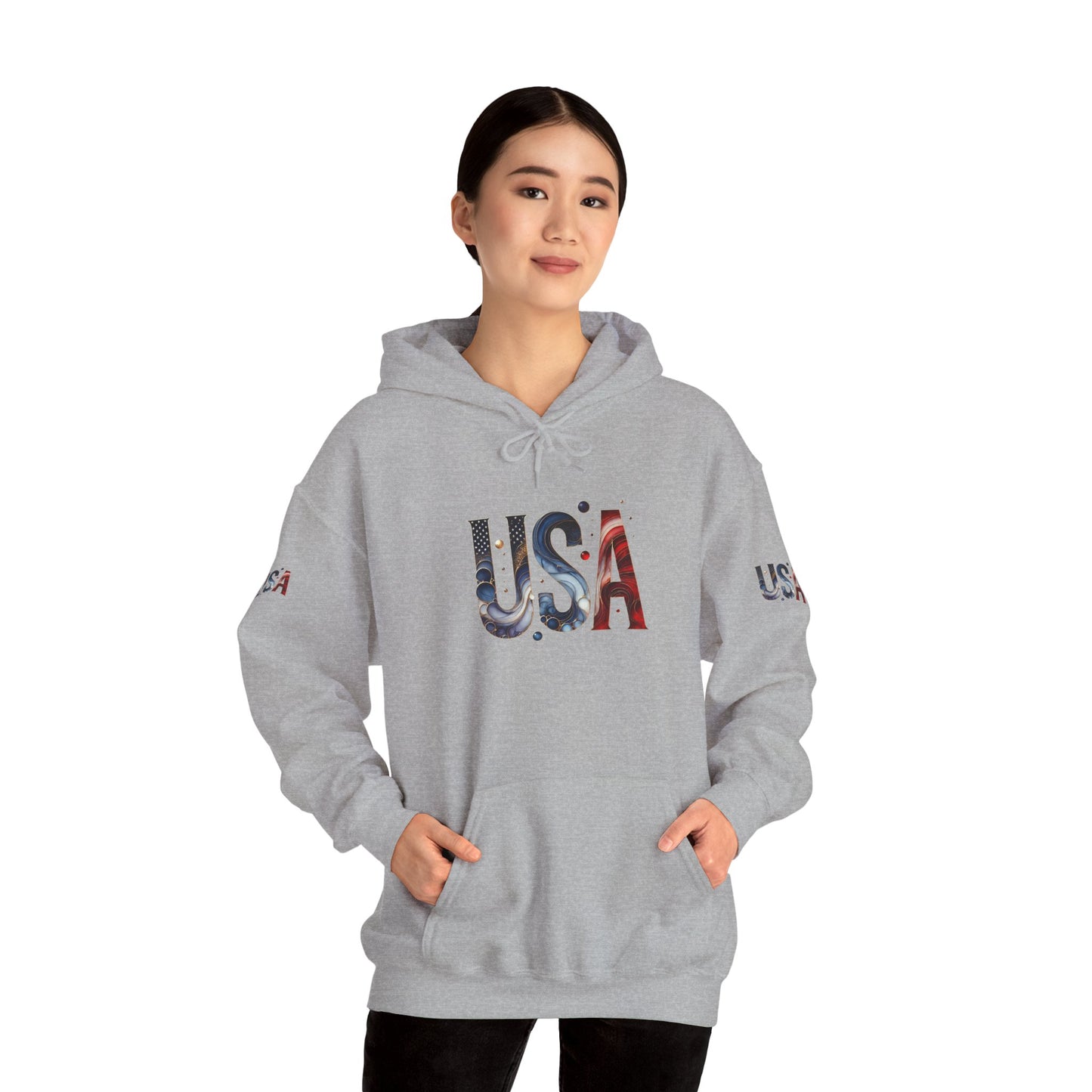 Princess Grace  TEAM USA  Unisex Heavy Bled   Hooded Sweatshirt