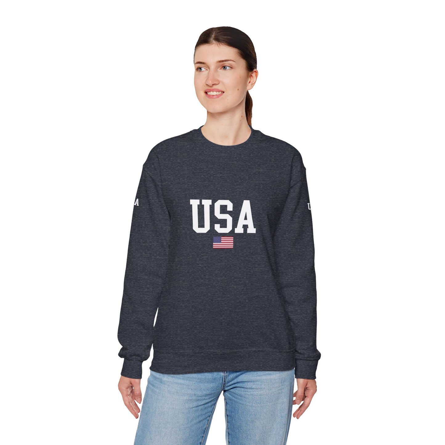 Princess Grace TEAM USA  Unisex Heavy Blend Crewneck Sweatshirt