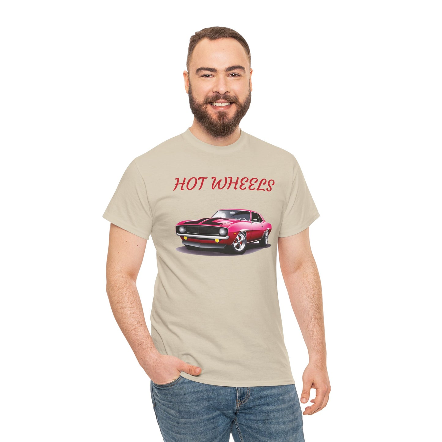 Princess Grace  Retro Hot Wheels Unisex Heavy Cotton Tee