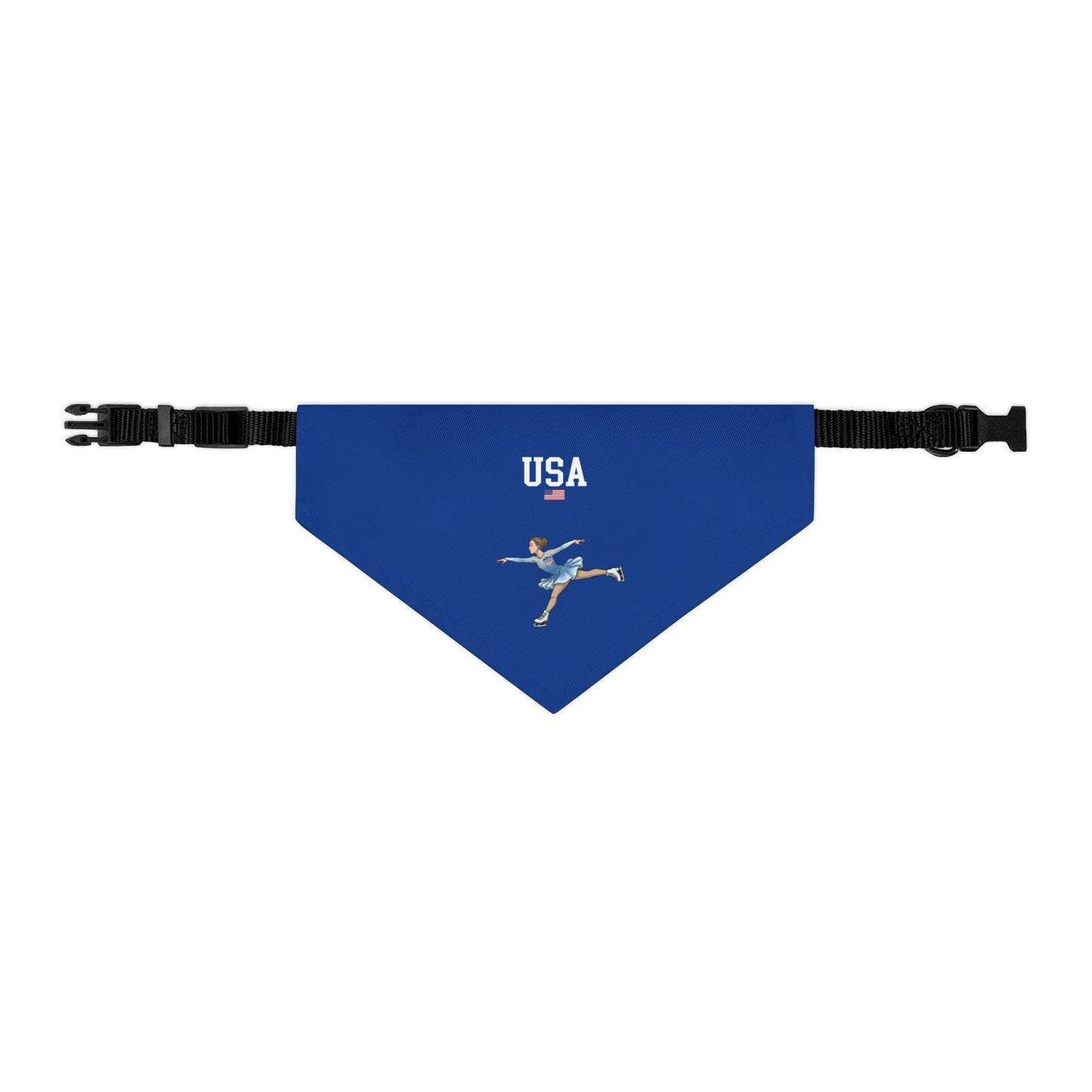 Princess Grace  TEAM USA  Pet Bandana Collar