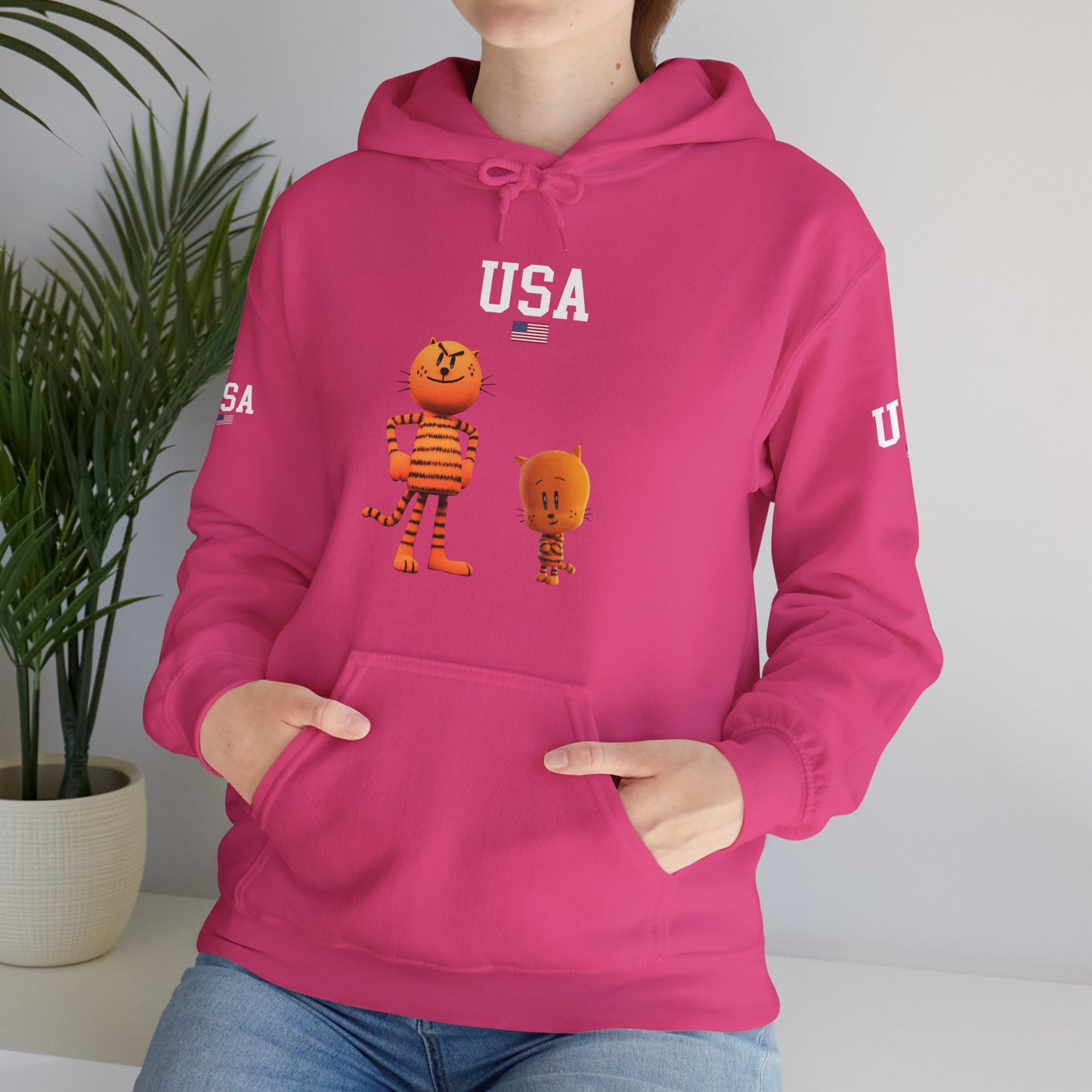 Princess Grace  TEAM USA  Unisex Heavy Blend  Hooded Sweatshirt