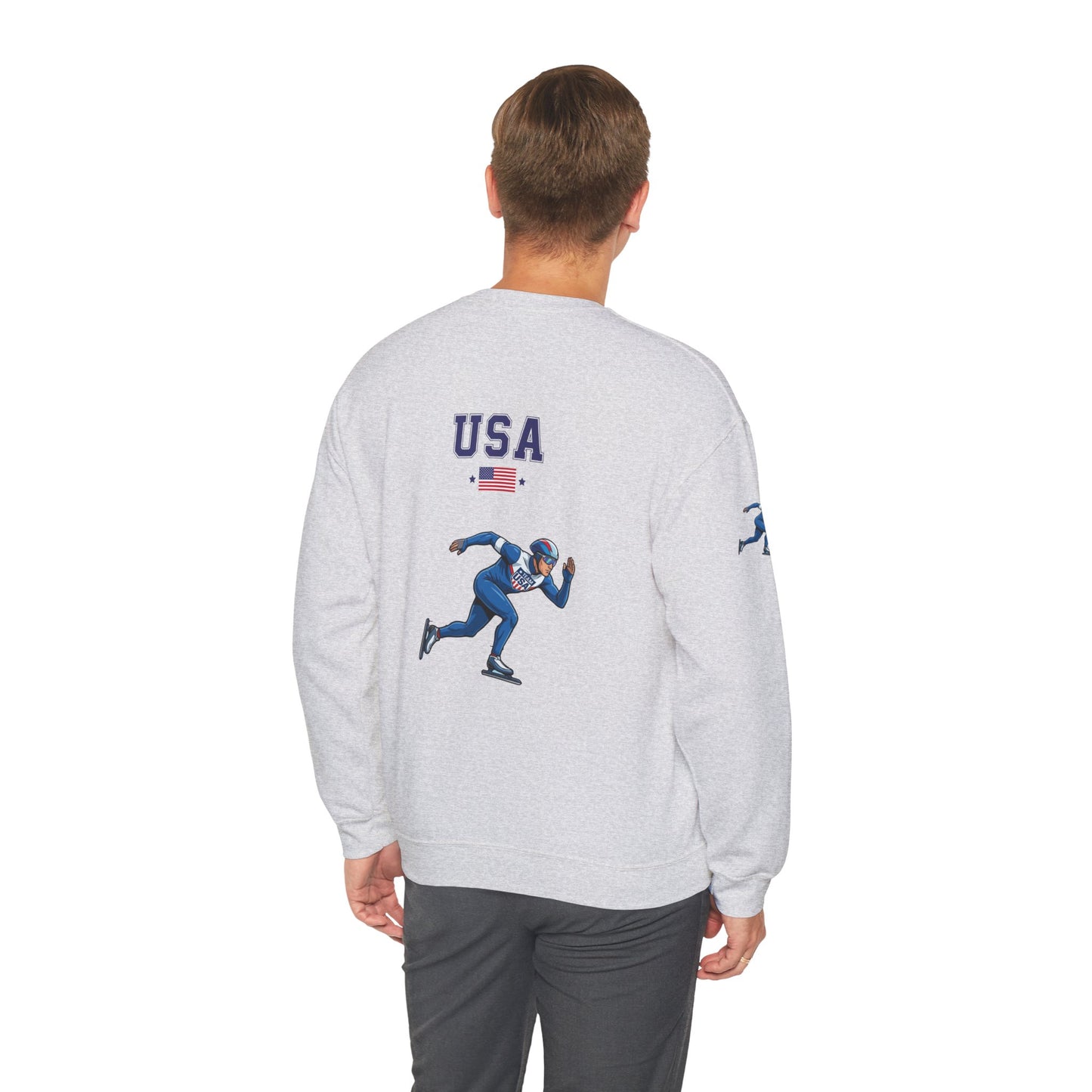 Princess Grace  TEAM USA  Unisex Heavy Blend  Crewneck Sweatshirt