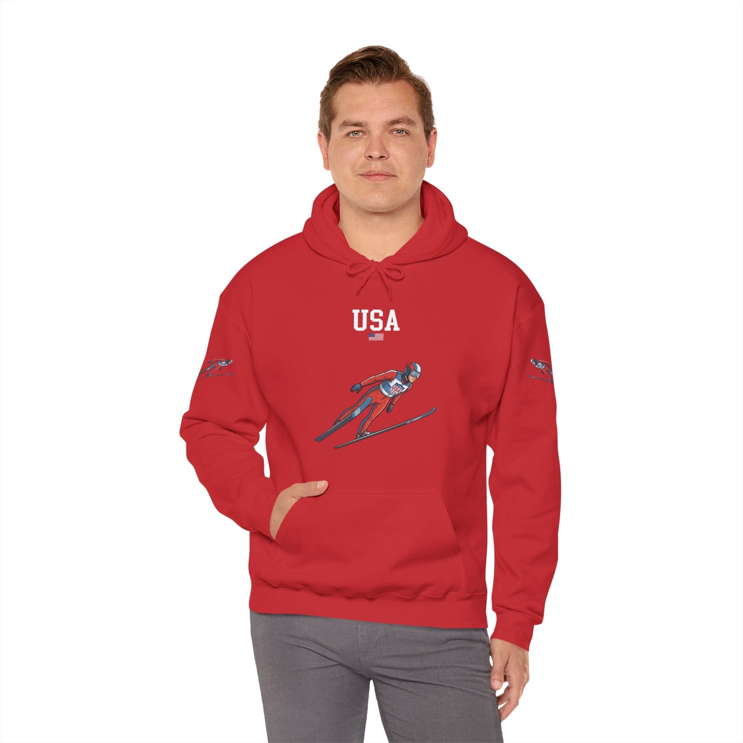 Princess Grace  TEAM USA  Unisex Heavy Blend Hooded Sweatshirt