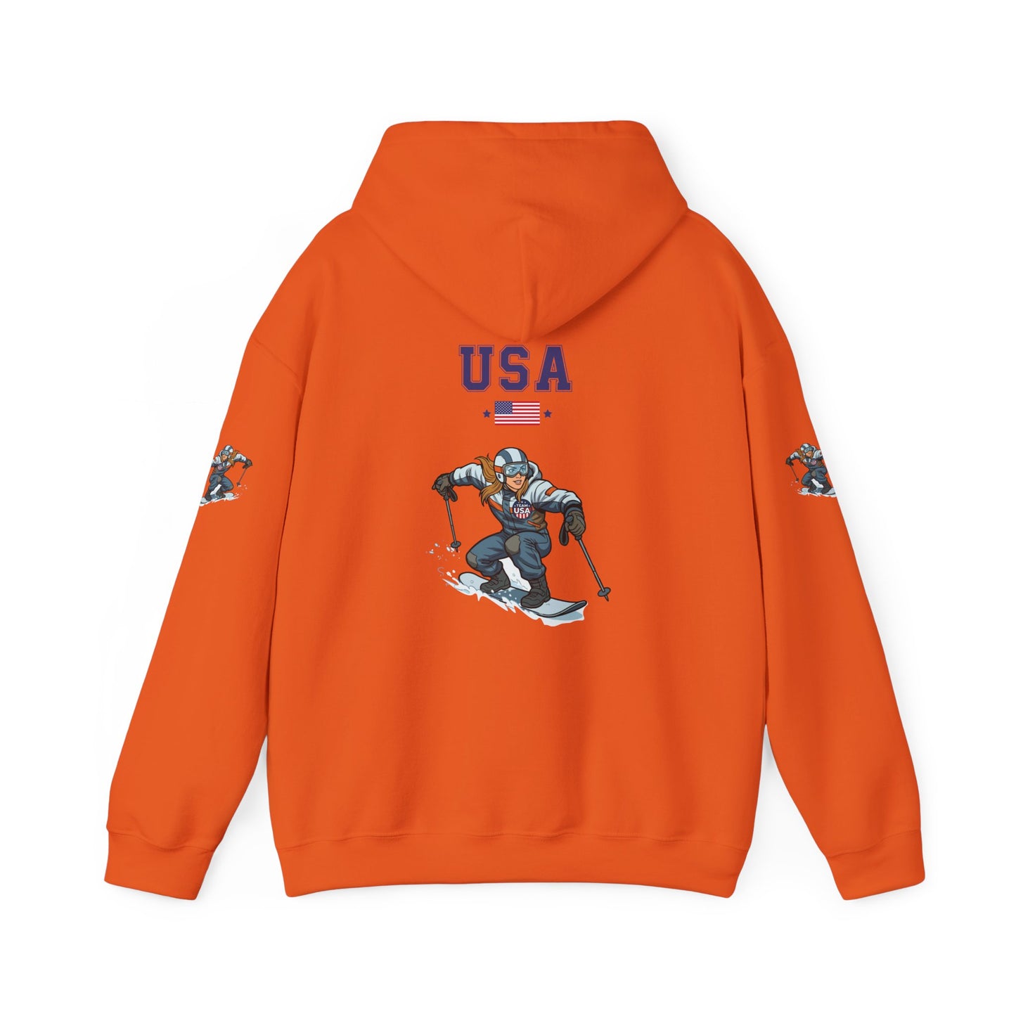Princess Grace  TEAM USA  Unisex Heavy Blend Hooded Sweatshirt