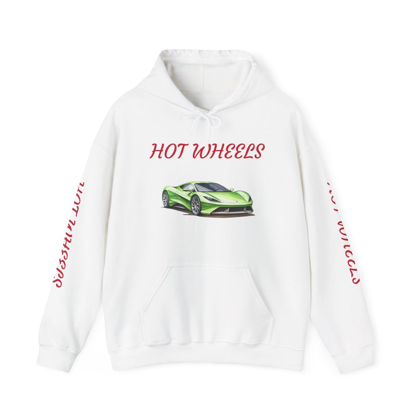 Princess Grace Hot Wheels Unisex Hooded Sweatshirt Vibrant Automotive Design