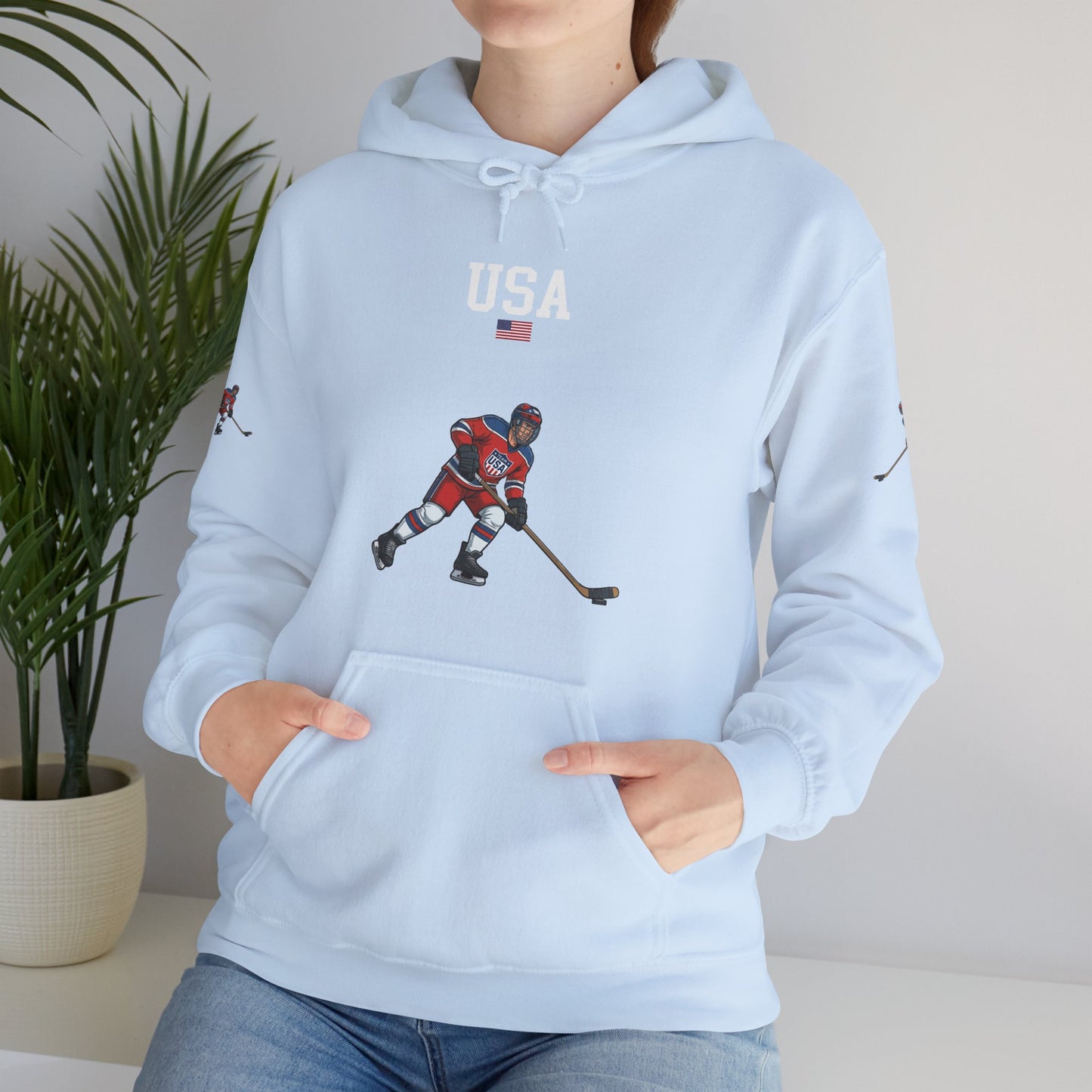 Princess Grace  TEAM USA  Unisex Heavy Blend Hooded Sweatshirt