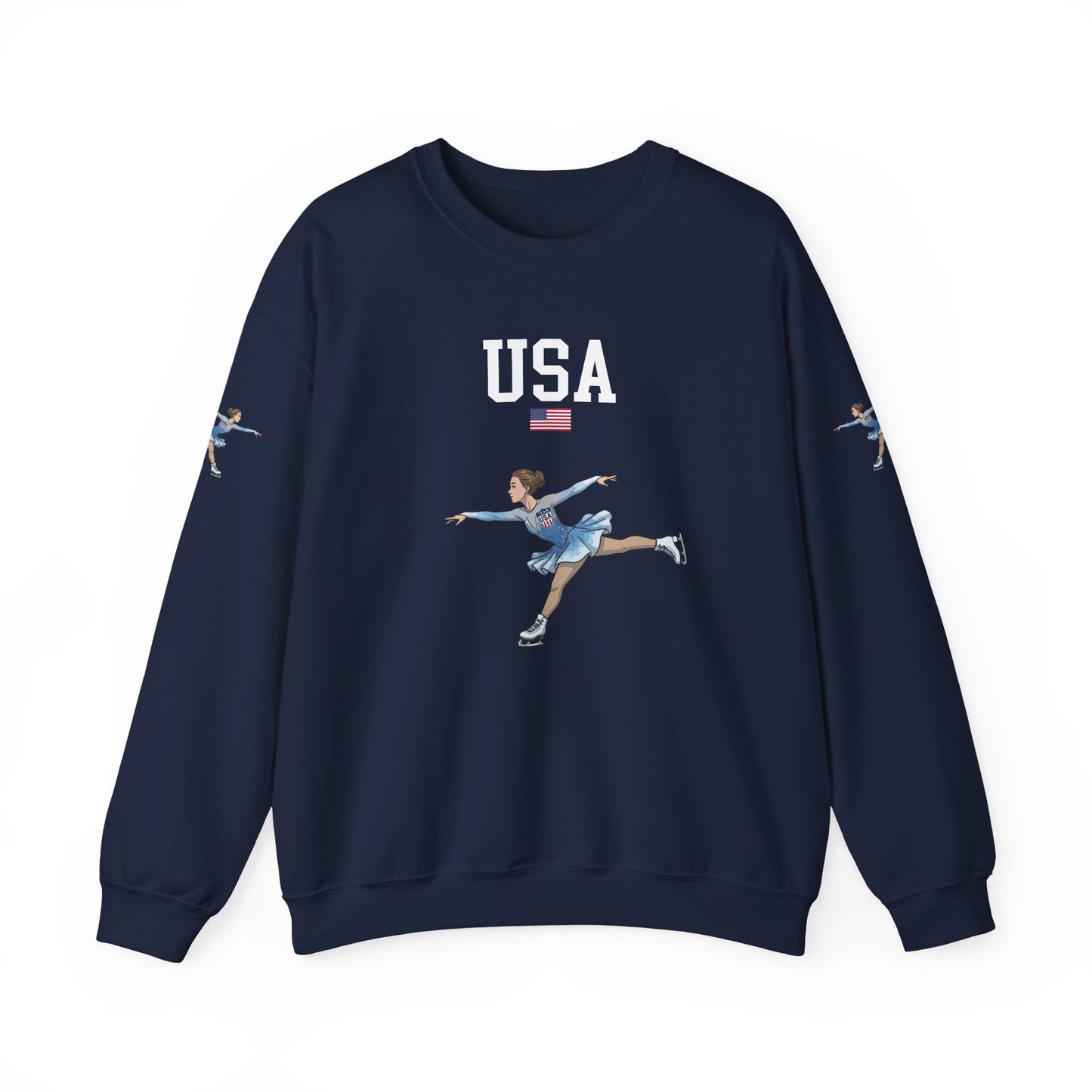 Princess Grace  TEAM USA  Unisex Heavy Blend  Crewneck Sweatshirt