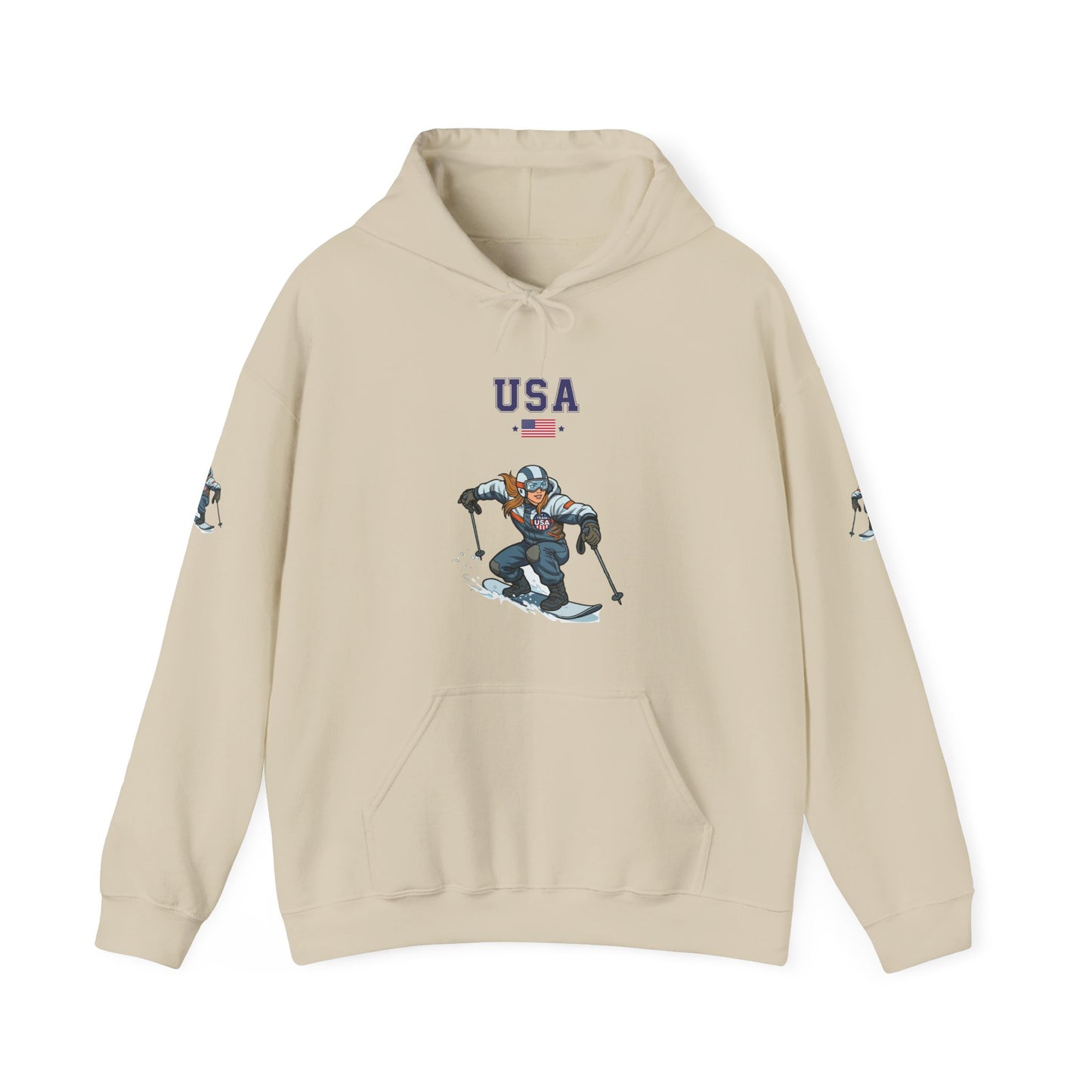 Princess Grace  TEAM USA  Unisex Heavy Blend Hooded Sweatshirt