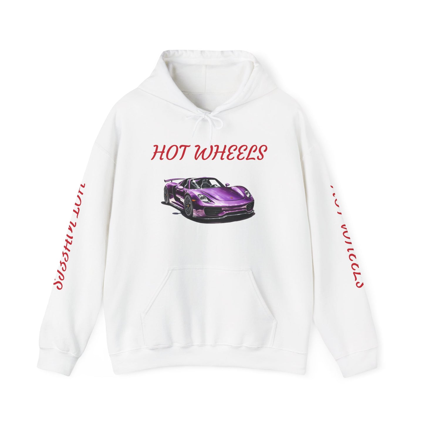 Princess Grace  Unisex Heavy Blend Hooded Sweatshirt  Hot Wheels Purple Sports Car