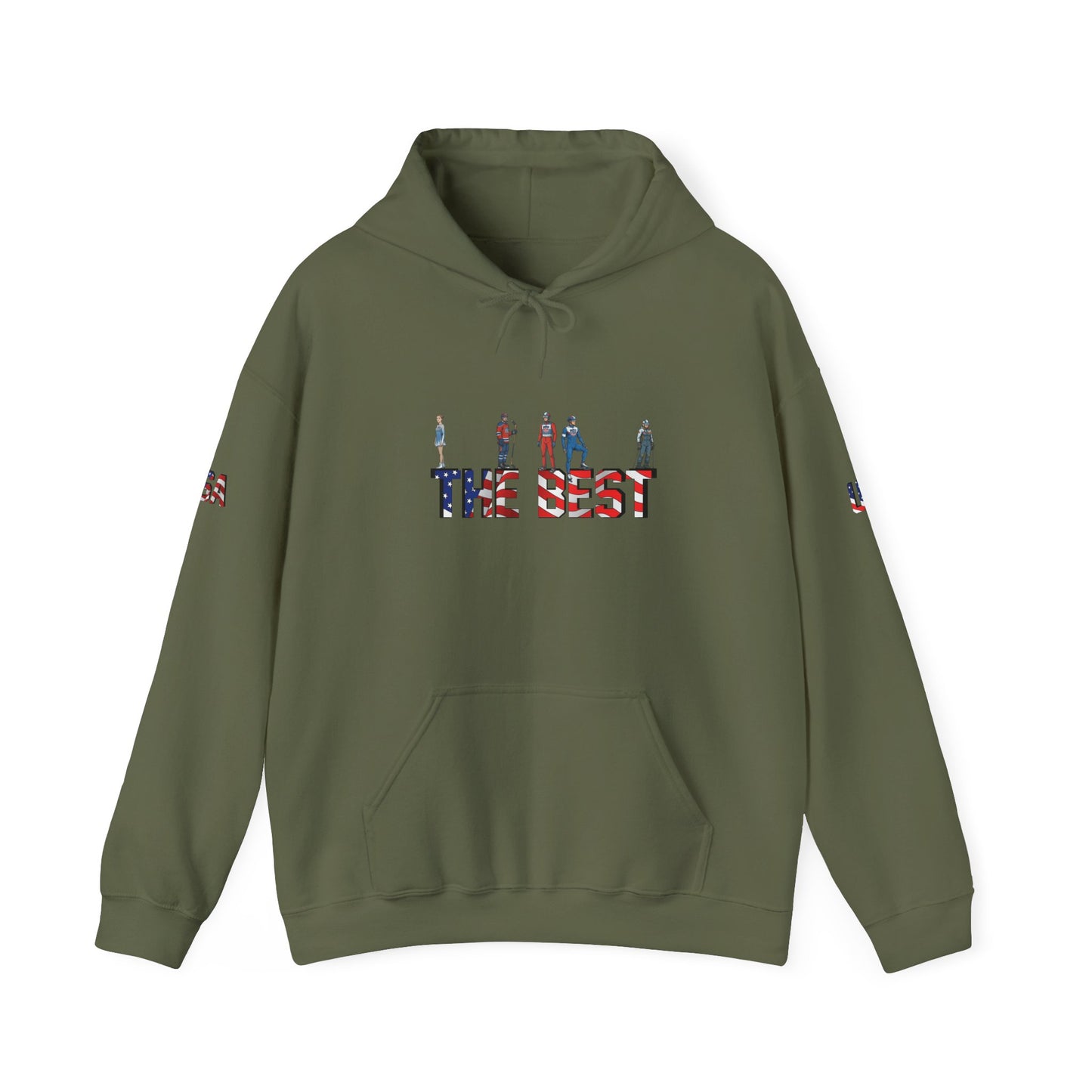 Princess Grace  TEAM USA  Unisex Heavy Blend  Hooded Sweatshirt