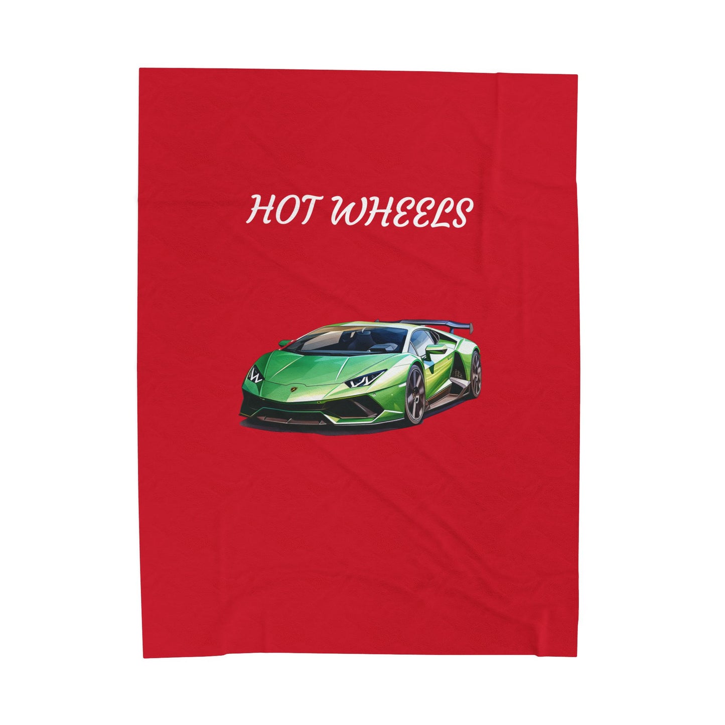 Princess Grace  Hot Wheels Velveteen Plush Blanket Cozy Car Blanket for Kids and Adults