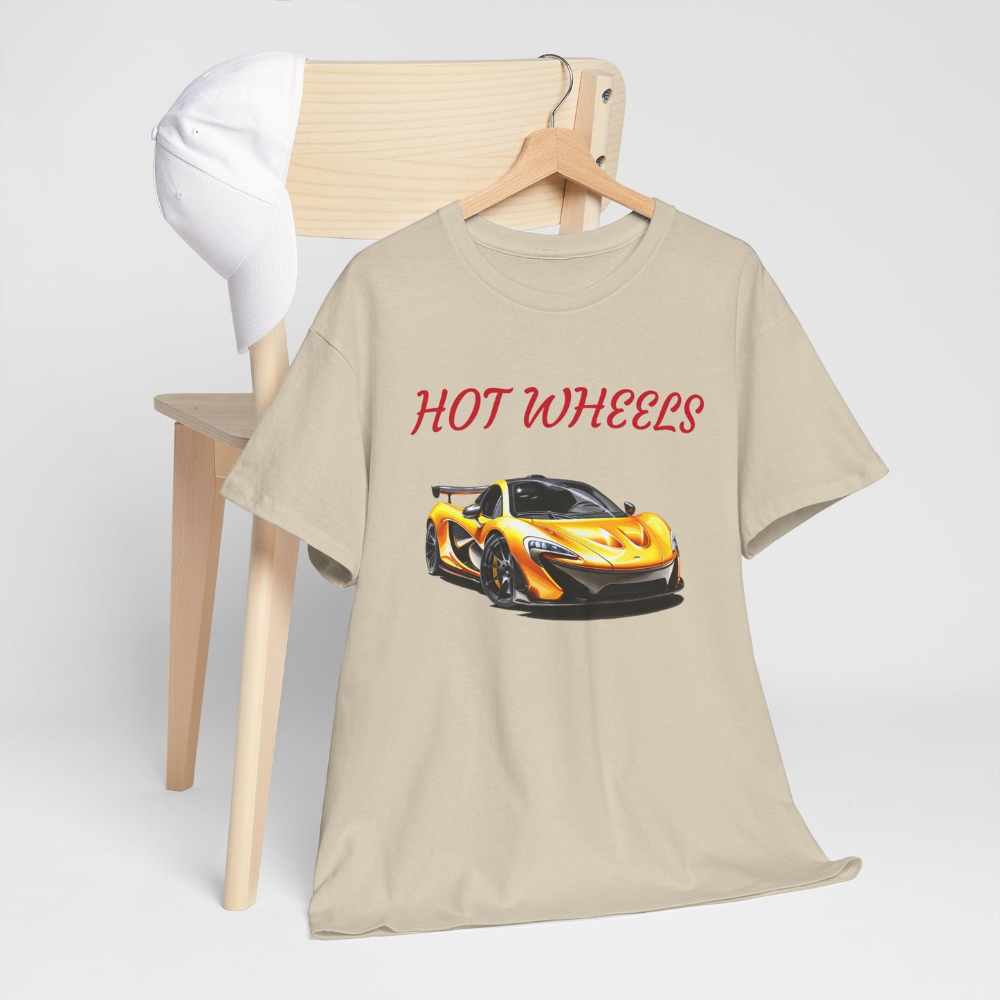 Princess Grace  Hot Wheels Unisex Heavy Cotton Tee Perfect for Car Enthusiasts