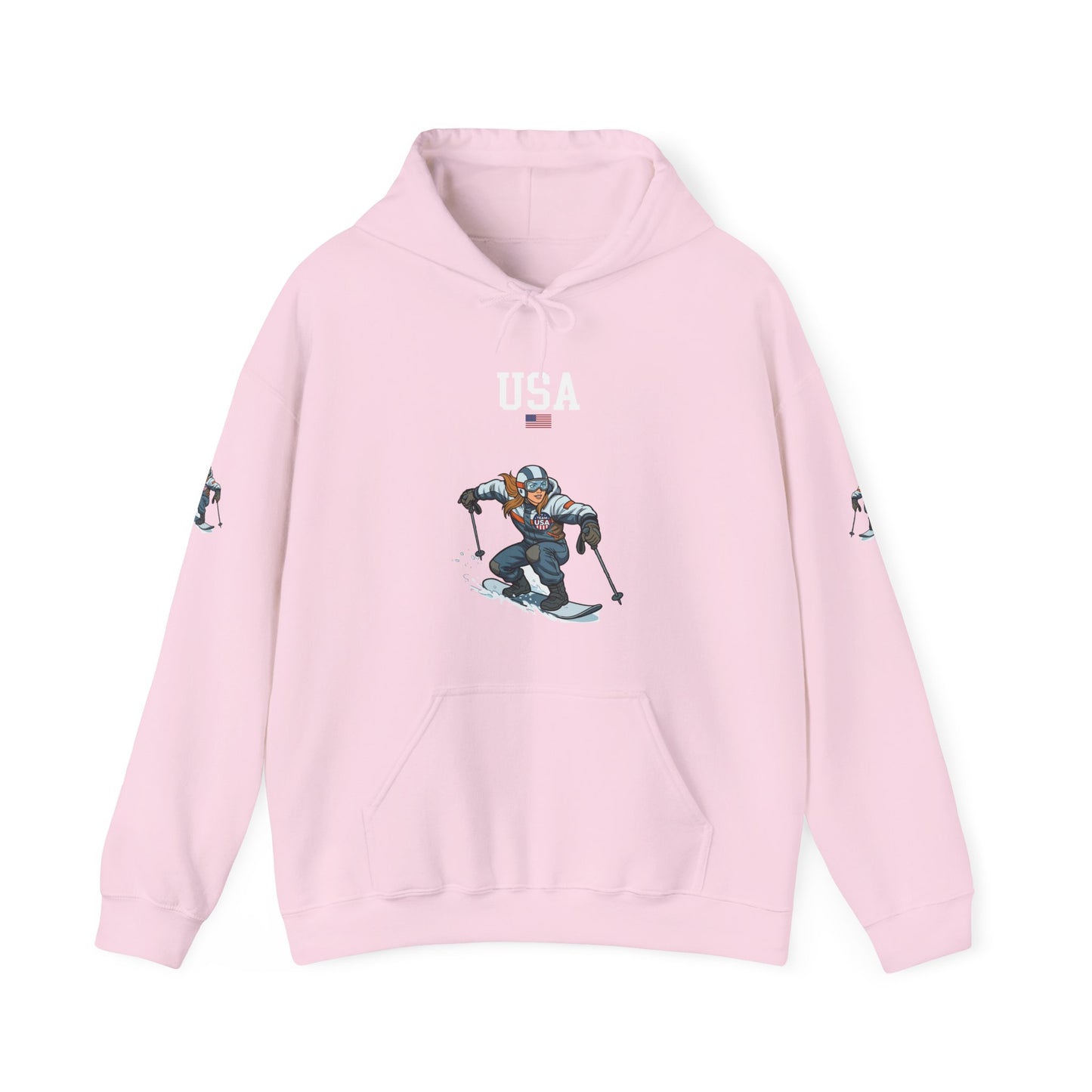 Princess Grace  TEAM USA  Unisex Heavy Blend Hooded Sweatshirt