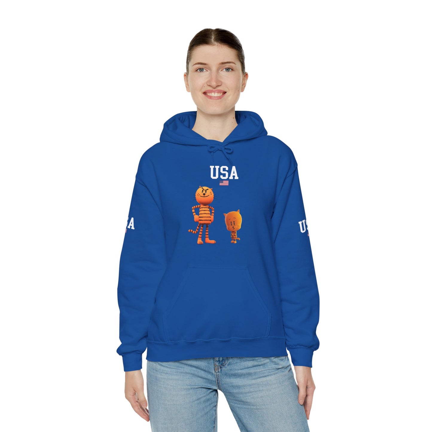 Princess Grace  TEAM USA  Unisex Heavy Blend  Hooded Sweatshirt
