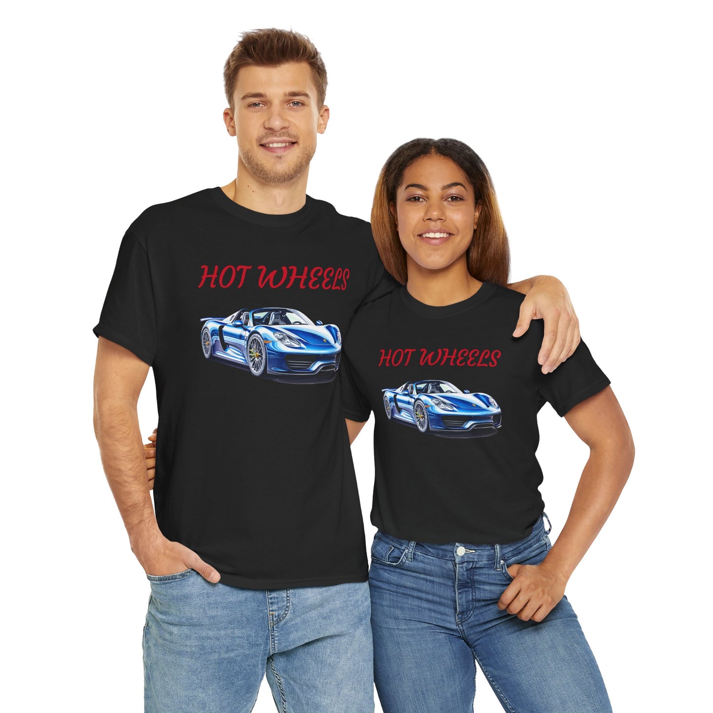 Princess Grace  Hot Wheels Unisex Heavy Cotton Tee Perfect Gift for Car Enthusiasts